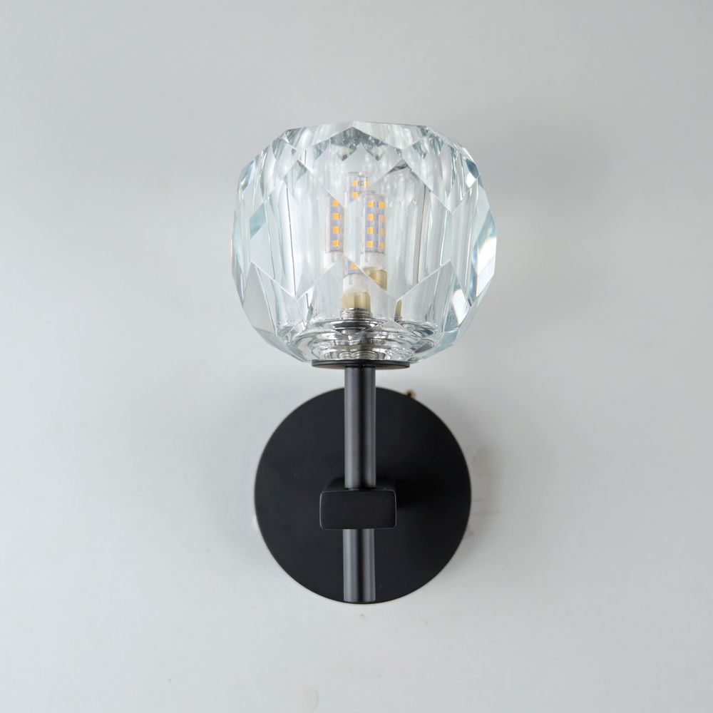 Бра Boule de Cristal Single Sconce Black