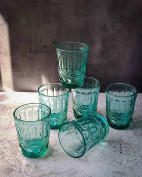 Стакан Низкий D=80мм,H=100мм, 28.4 Cl., Стекло, SouthGlass, Китай