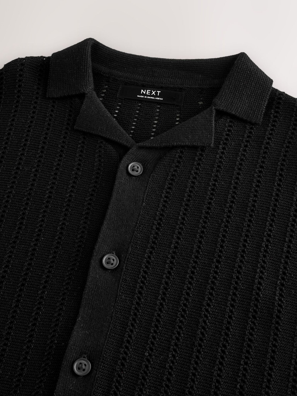 Кардиган с коротким рукавом для мальчика Next AA8-964, Черный