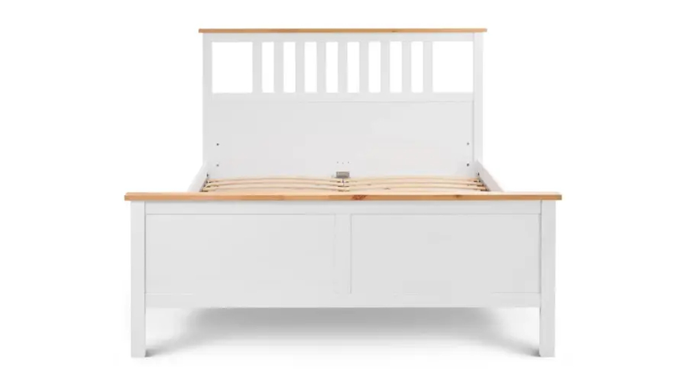 Кровать - аналог IKEA HEMNES / ХЕМНЭС/ ХЕМНЕС / КЫМОР / ИКЕА 160х200 см, белый/светло-коричневый