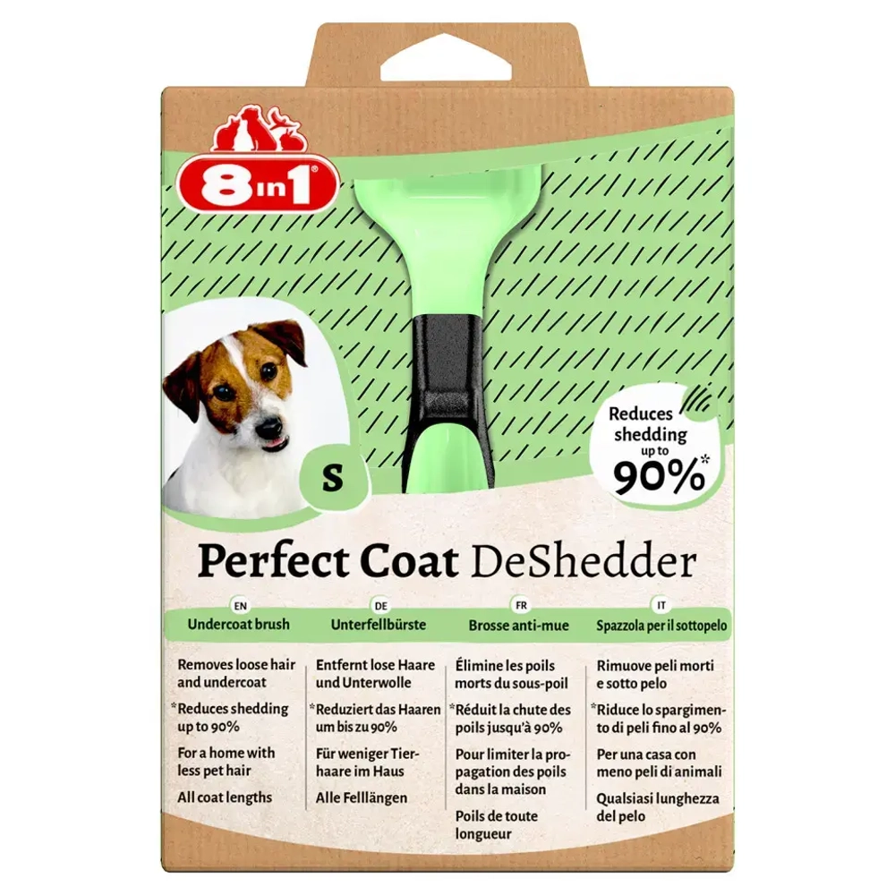 8In1 perfect coat дешеддер для собак мелких пород, размер s