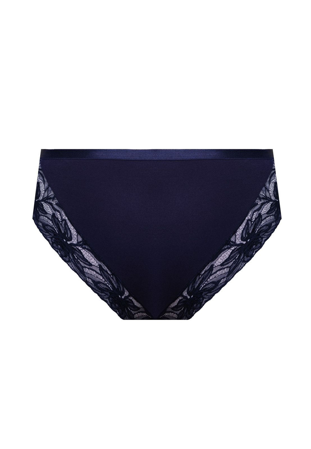 Трусики-слипы Simone со средней линией талии (Размер: XL) (Цвет: темно-синий)