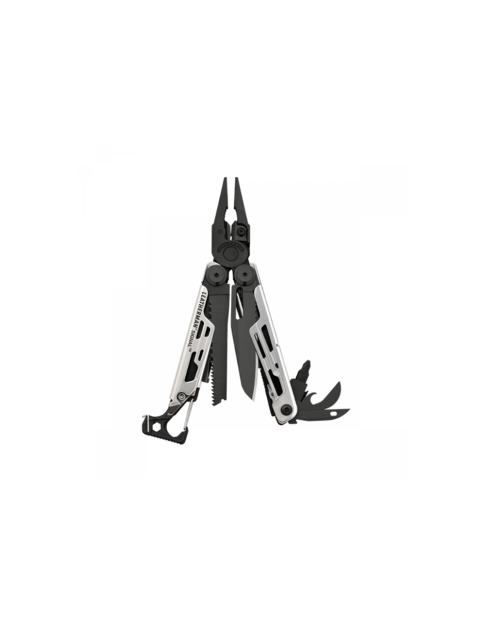 Мультитул Leatherman Signal, 19 функций, серебристо-черный, нейлоновый чехол
