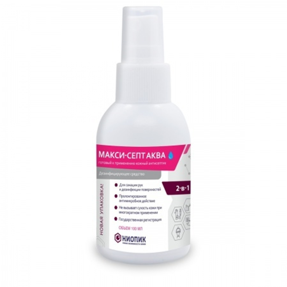 Макси Септ Аква 100 мл спиртовой антисептик