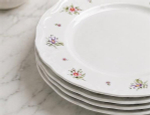 Блюдо овальное 25x16,5 см h 3,4 см, фарфор, Retro Garden