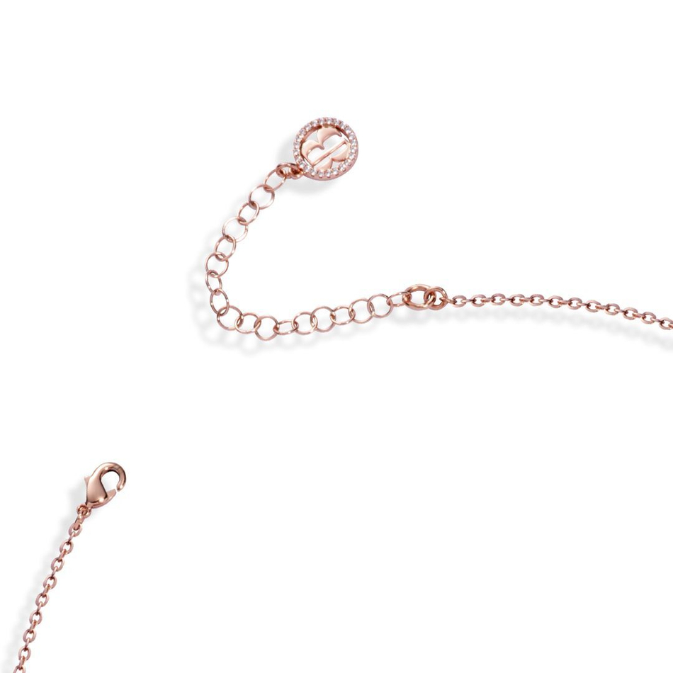 Колье Boccadamo Caleida KGR008RS R/V/BL/RG с кристаллами Swarovski, покрытием золотом