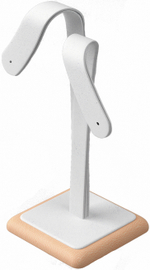 Подставка для серег/ушки/2 отверстия/накладка/квадратное основание/Н-110 мм.