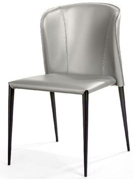 Стул Albert, серая кожа 