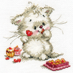 "Сладкая конфетка"-0-123   вышивка