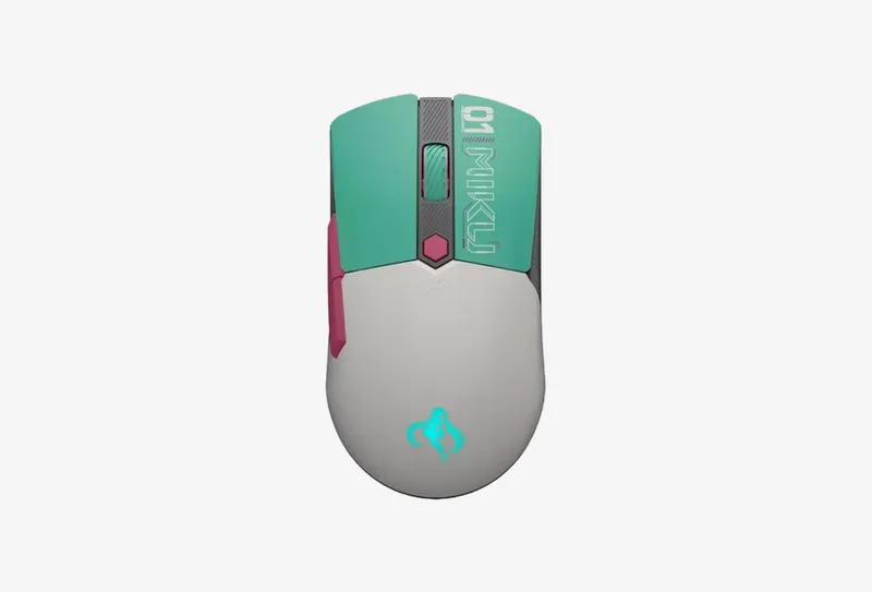 Мышь беспроводная/проводная ASUS P521 TUF GAMING MINI WL MIKU [90MP0420-BMUA00] белый