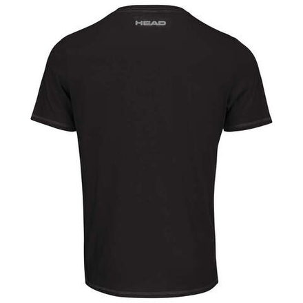 Детская теннисная футболка Head Club Basic T-Shirt - black