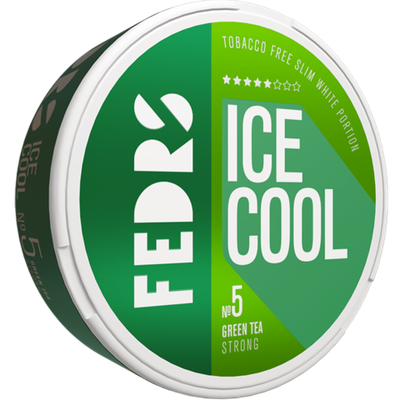 FEDRS ICE COOL №5 GREEN TEA STRONG (30 МГ) - ЗЕЛЕНЫЙ ЧАЙ