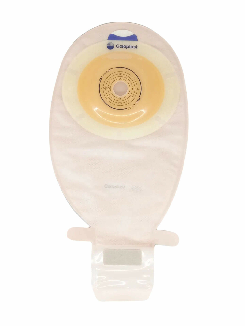 10 штук. Калоприемник конвексный для втянутых стом 155090 SenSura Coloplast дренируемый, 15-43 мм