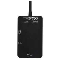 ADAPT Алюминиевый мультимедийный переходник Type-C (USB-A/Type-C/HDMI)