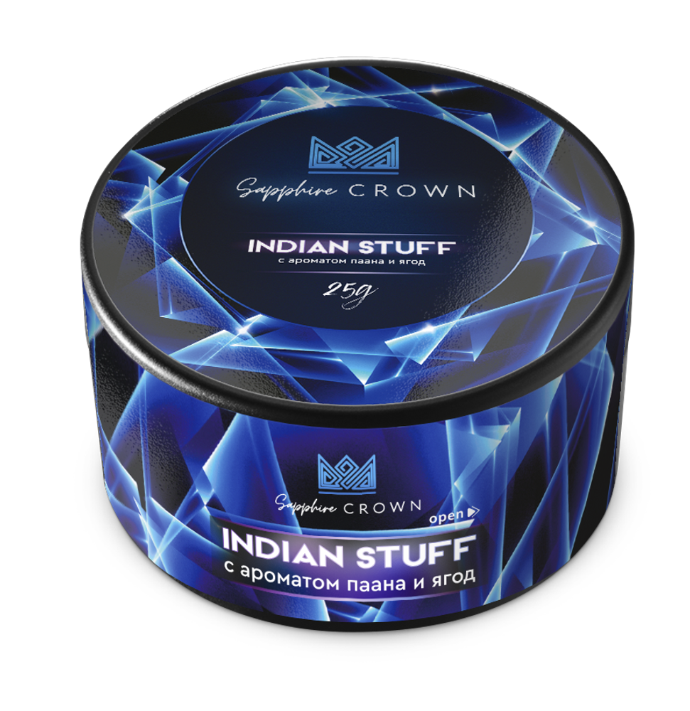 Табак Sapphire Crown &quot;Indian Stuff&quot; (паан, ягоды) 25гр