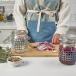 Банка для продуктов с крышкой IKEA KORKEN (КОРКЕН), Стекло, 1 л