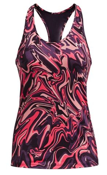 Женский топ теннисный Under Armour HeatGear Armour Racer Tank - Фиолетовый