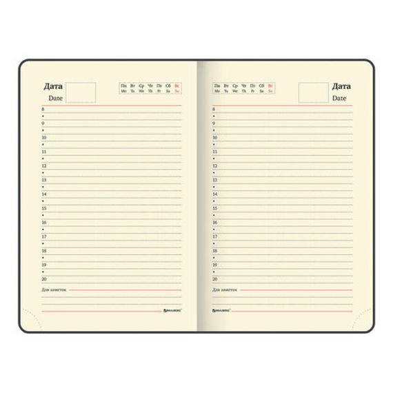 Gündəlik/Ajanda/Ежедневник/Diary Ежедневник недатированный А6 BRAUBERG Metropolis Mix мятный