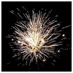 Батарея салютов "Хоровод" 7 эффектов, 36 зарядов, 40 м