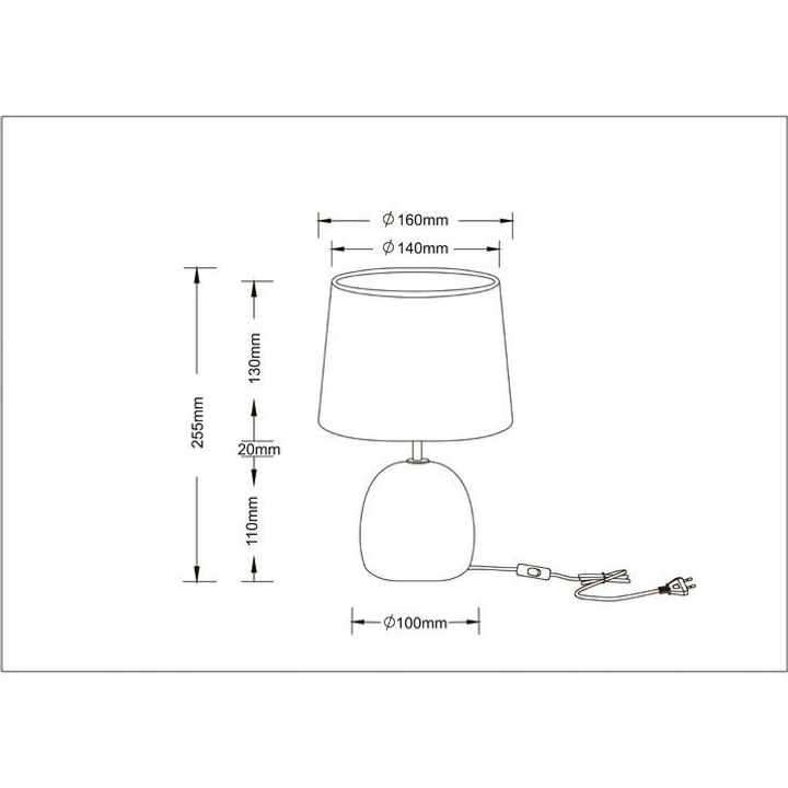 Настольная лампа Arte Lamp Titawin A5022LT-1GY