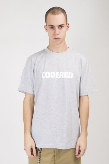 Футболка CODERED Regular Logo Marker Fill Серый Меланж