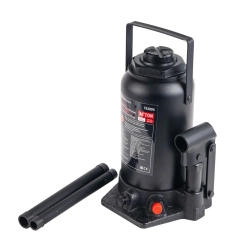 Домкрат бутылочный 30т с клапаном(h min-255мм,h max-465мм) FORCEKRAFT FK-T93004(DS)