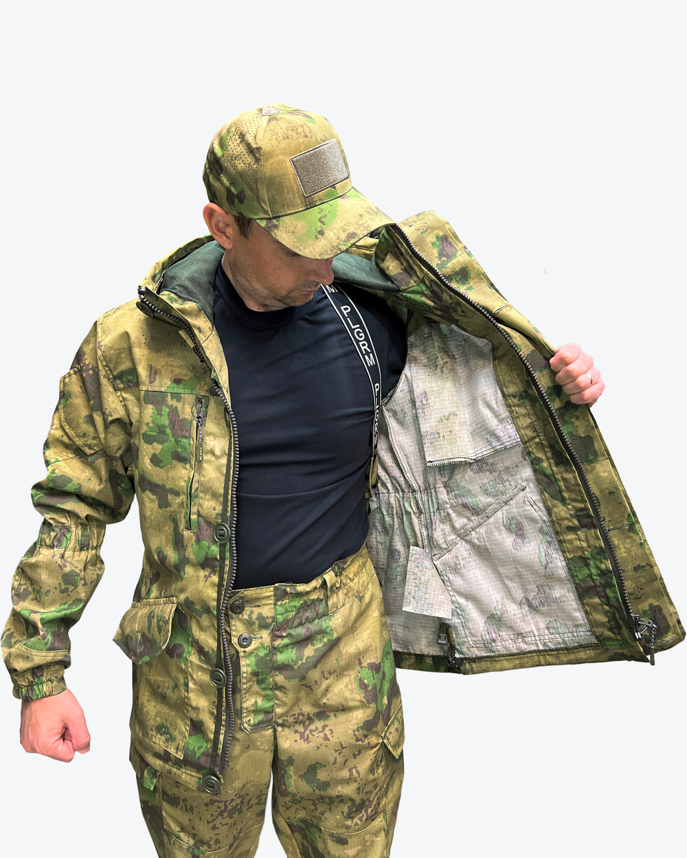 Костюм Горка 5 Зеленый Лес PLGRM рип-стоп лето