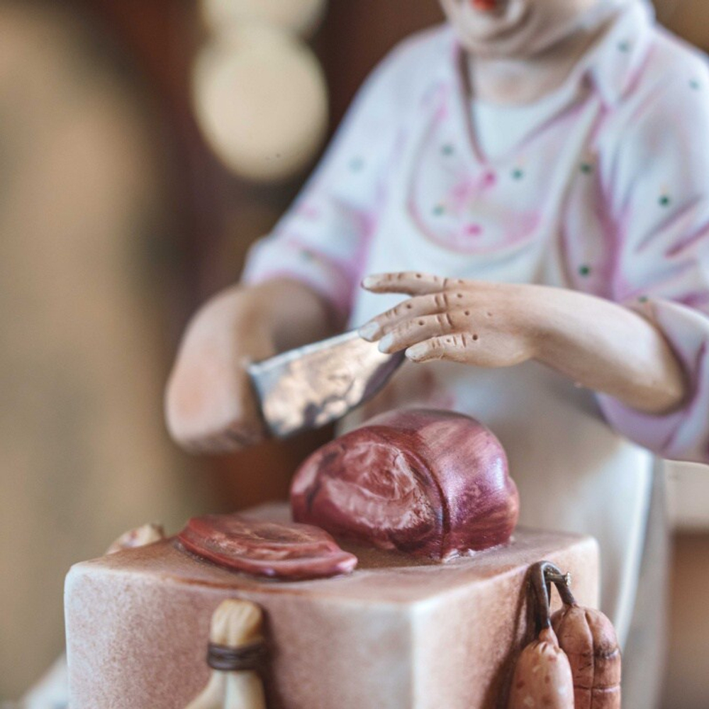 Фарфоровая мануфактура Capodimonte «Мясник» / Macellaio