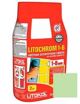 Затирка Litochrom 1-6 C.330 (киви) 2 кг