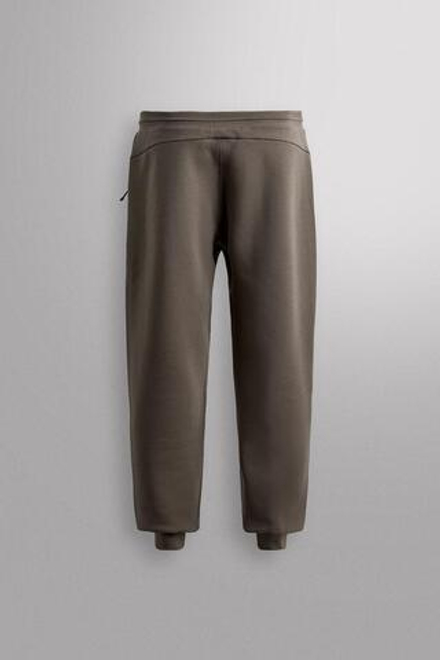 ZARA ТЕХНИЧЕСКИЕ БРЮКИ НА МОЛНИИ, ПЕСОЧНЫЙ