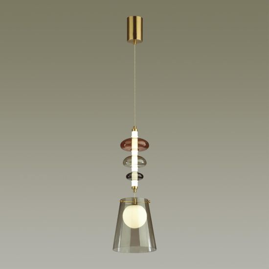 5411/18LB L-VISION ODL_EX23 45 бронзовый/серый/бордовый/белый Подвес LED 18W 4000K AMORE
