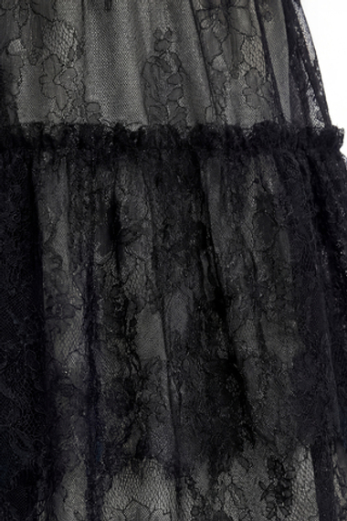 “Doll skirt” Юбка с воланами из кружева.