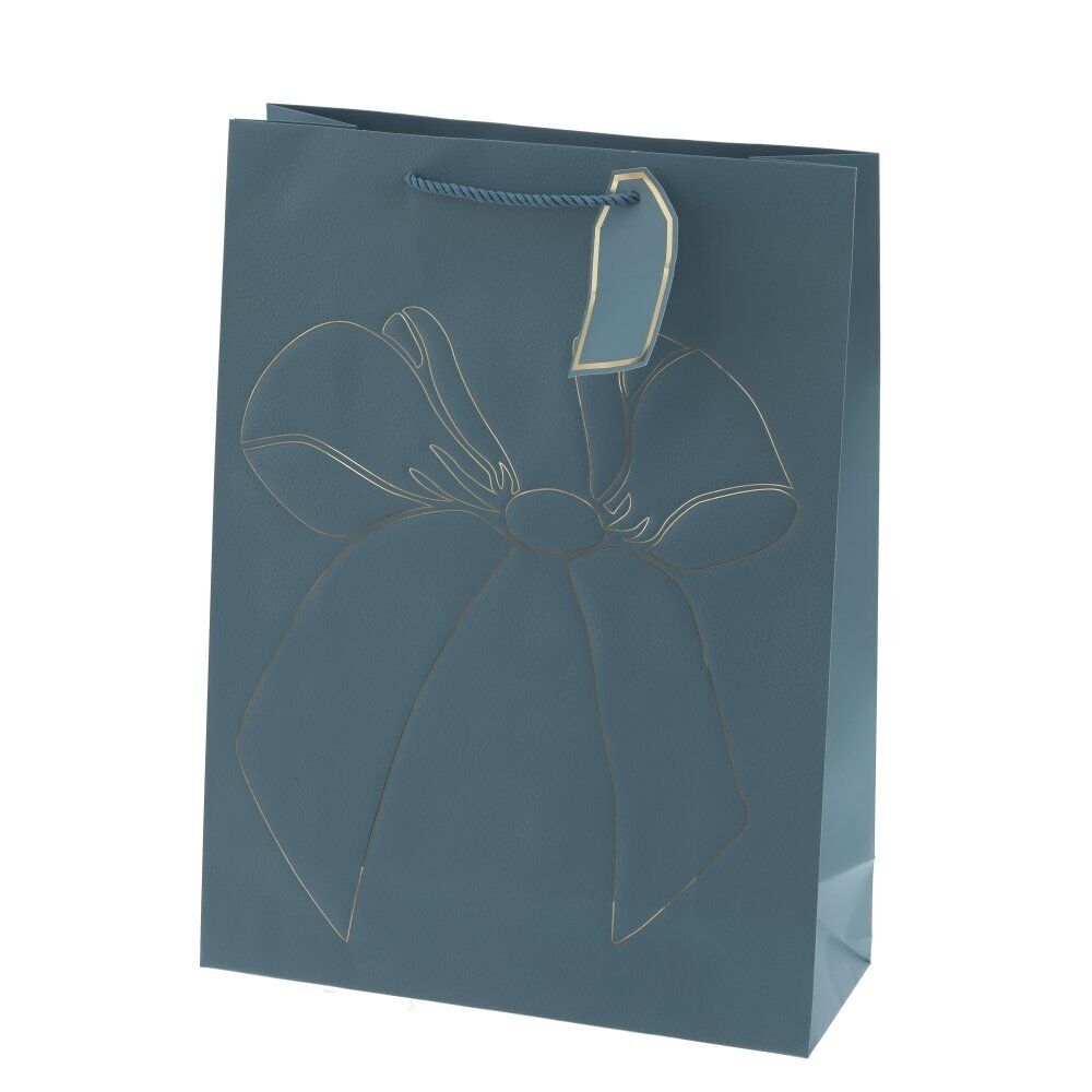 GAEM Пакет подарочный L (бумага 210г/м2, блок 12шт), L31 W12 H42 см, 4в.