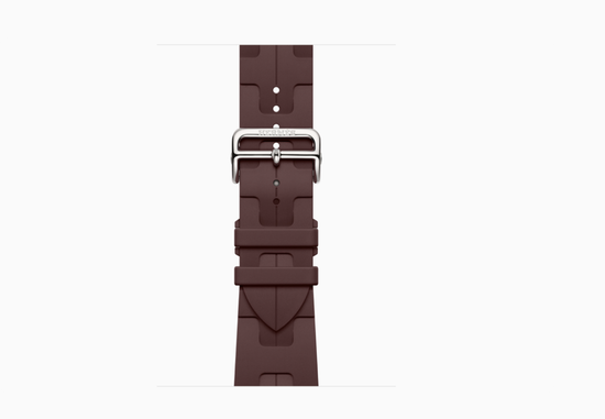 Apple Watch Hermès Series 11 42 mm Kilim Single Tour винный
