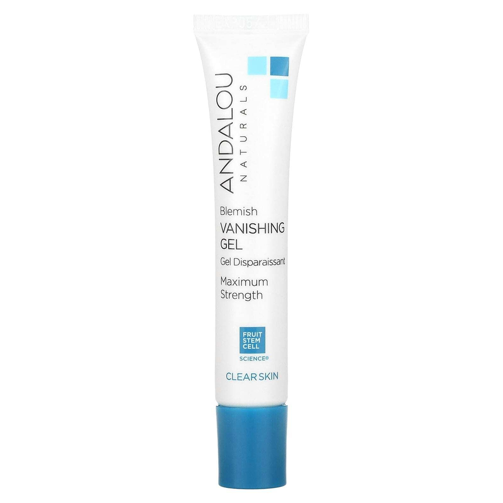 Andalou Naturals, гель для устранения несовершенств, максимальная сила, чистая кожа, 18 мл (6 жидких унций)