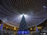 Ель уличная искусственная "Уральская" каркасная 115 м