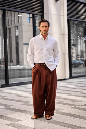 Брюки мужские YOUNGMIN (красный)