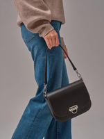 Сумка кожаная Azaro 30741 темно-коричневый соло