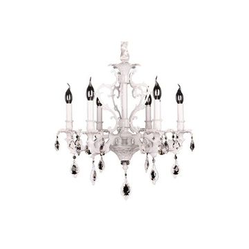 Люстра подвесная OML-74713-06  белый Omnilux Senis