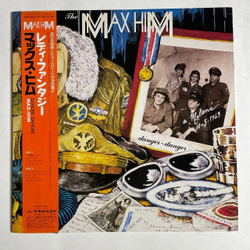 Винтажная виниловая пластинка LP The Max Him Danger Danger (Japan 1986) (Obi)