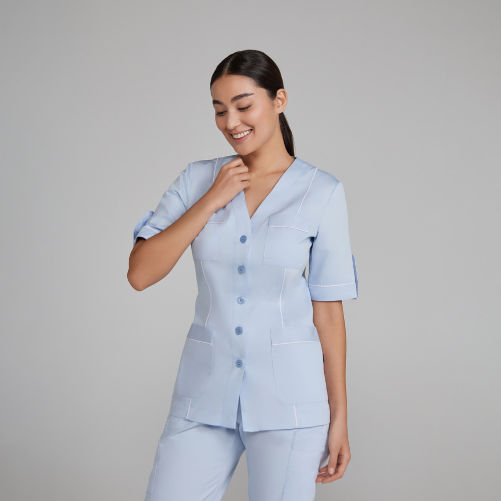 Медицинская женская блуза «Камелия» new