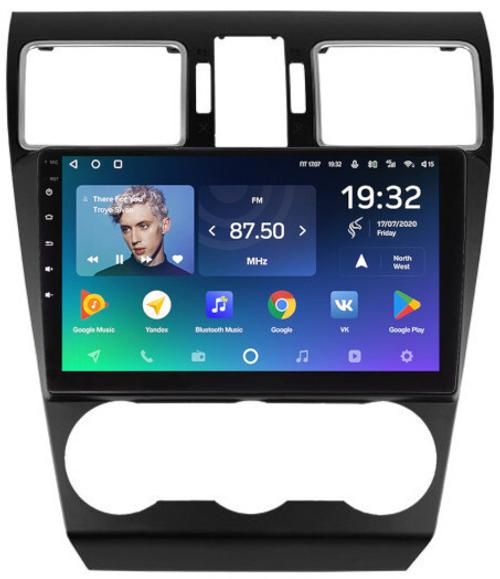 Магнитола для Subaru Forester, XV 2015-2018 - Teyes CC2 PLUS монитор 9" QLED, Android 10, Быстрая, SIM-слот