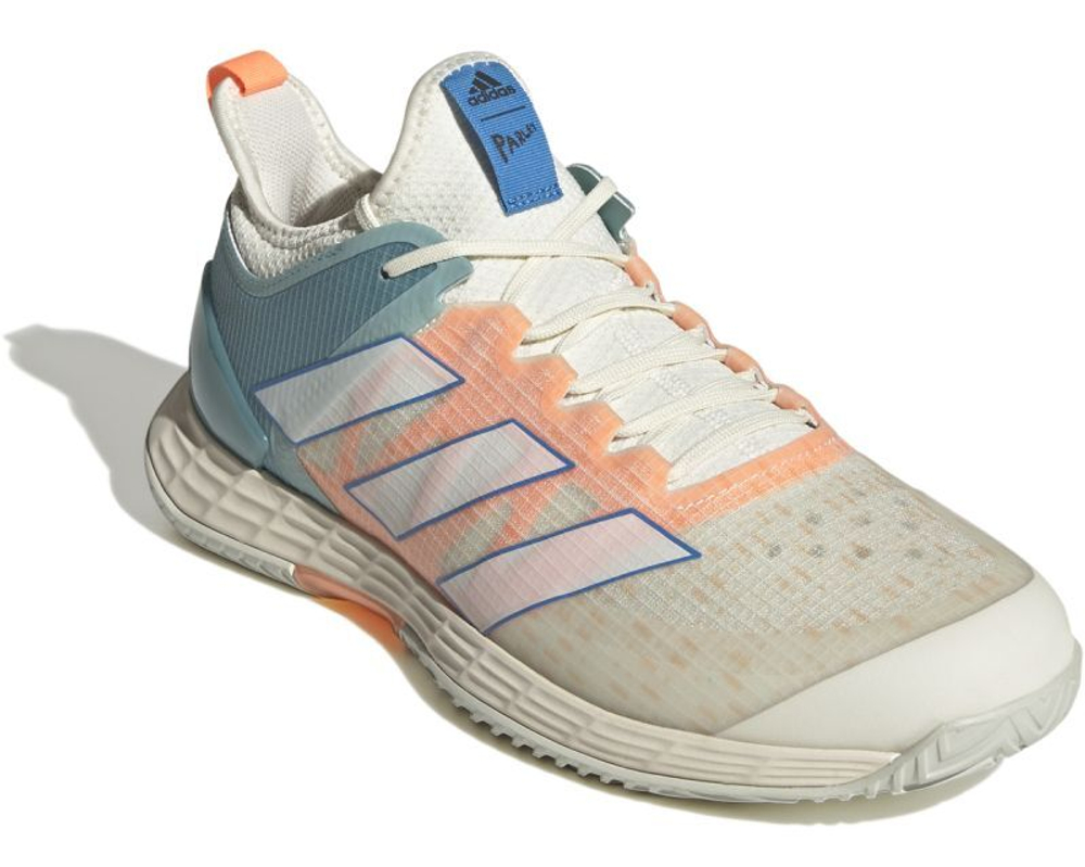 Мужские кроссовки теннисные Adidas Adizero Ubersonic 4 M Parl - off white/cloud white/beam orange