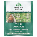 Organic India, оригинальный чай тулси, без кофеина, 18 пакетиков для заваривания, 32,4 г (1,14 унции)