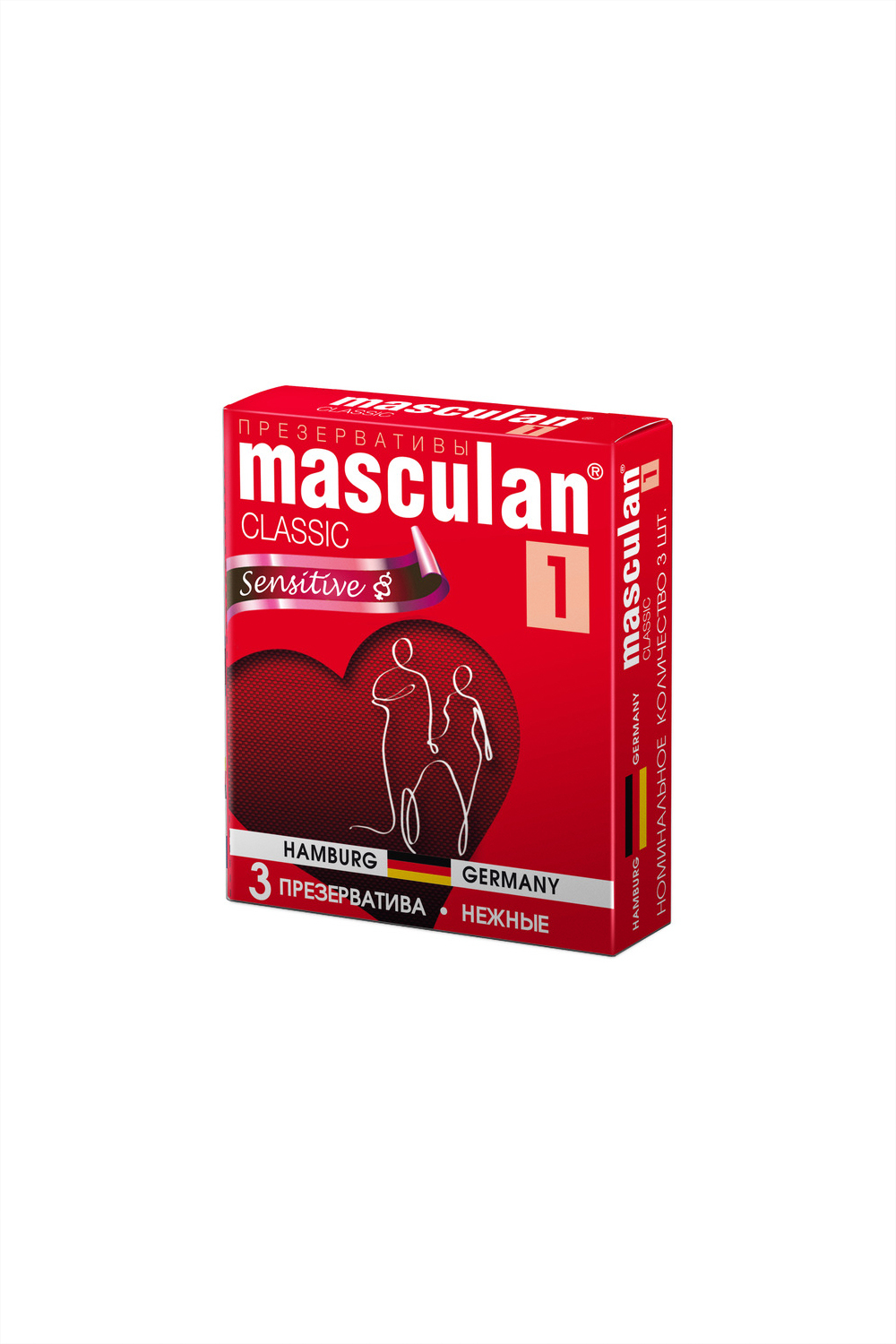 Презервативы Masculan 1 Classic Нежные, 3шт