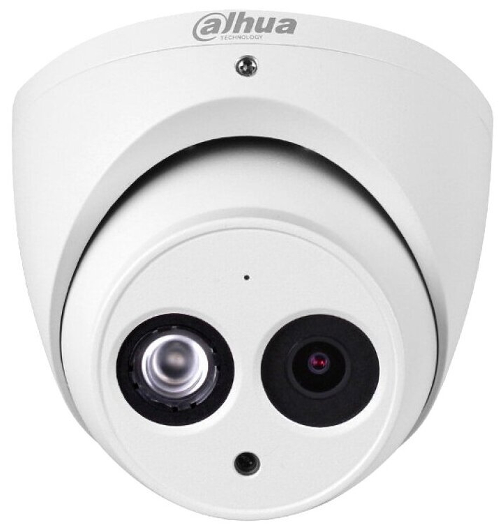 Купольная мультиформатная камера видеонаблюдения DAHUA DH-HAC-HDW1220EMP-A-0280B