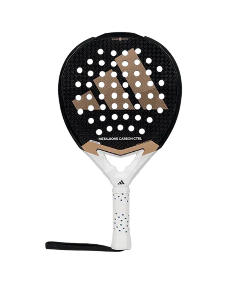 Ракетка для падел Adidas Metalbone Carbon CTRL 3.4 коричнево-чёрная 2025