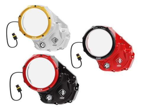 CCDVL06 DBK EVO LED CLEAR CLUTCH COVER (MTS 1260, DVL 1260, XDVL)