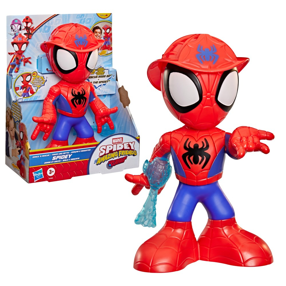 Hasbro G1986 — Интерактивная фигурка «Спайди» 25 см со звуком Спайди и его удивительные друзья G1986 — фото 1