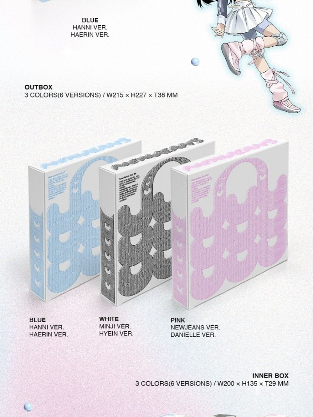 Альбом NEWJEANS - GET UP 2nd EP BUNNY BEACH BAG RANDOM